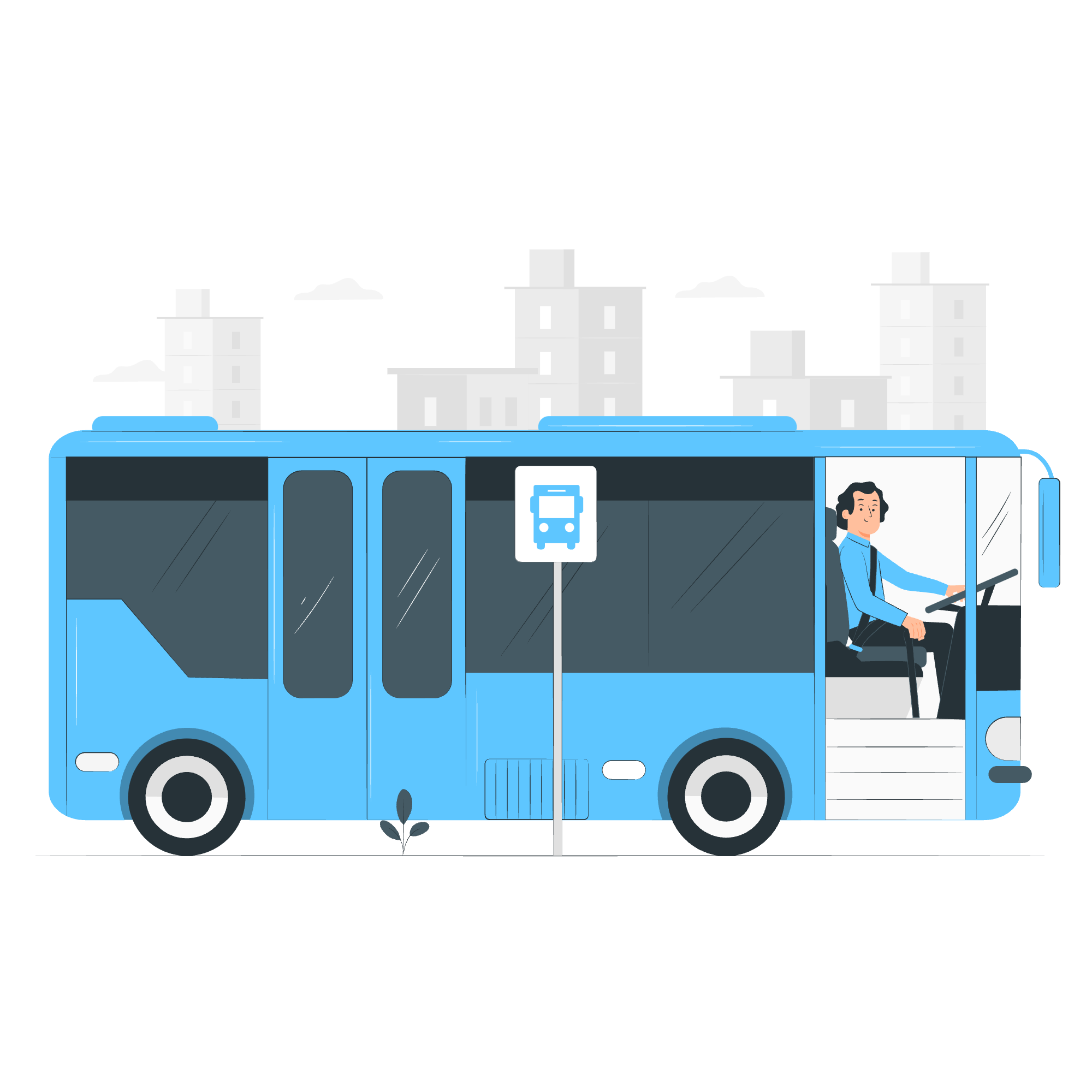 Bus illustration